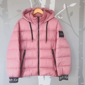 Calvin Klein premium down blend puffy jacket XL